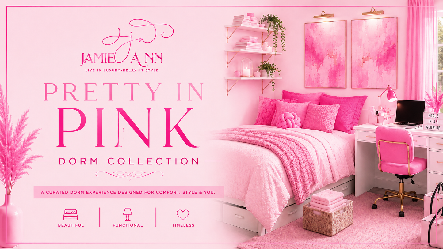 Pretty In Pink Dorm Collection